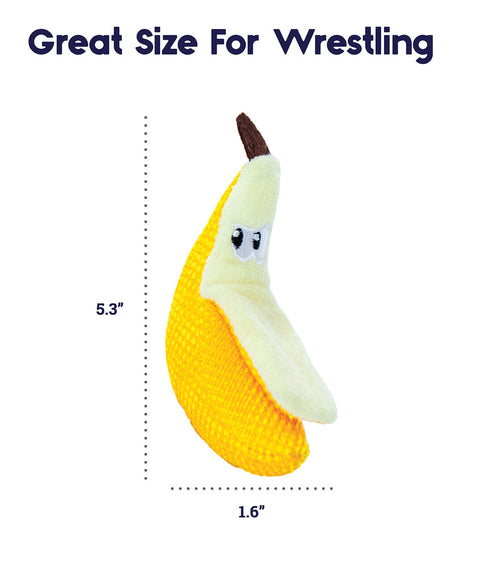 Catstages Dental Banana Cat Chew Toy