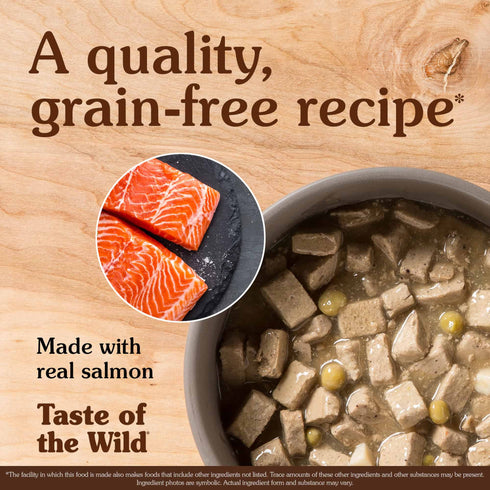 Taste of the Wild Pacific Stream Wet Dog Food - Salmon in Gravy - 13.2oz Can