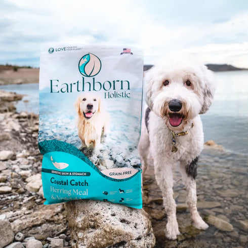 Earthborn Holistic Grain Free Dry Dog Food - Coastal Catch - 25lb Bag