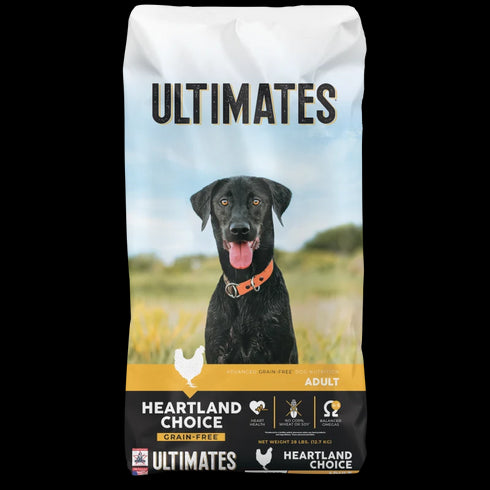Ultimates Grain Free Dry Dog Food - Heartland Choice - 28lb Bag