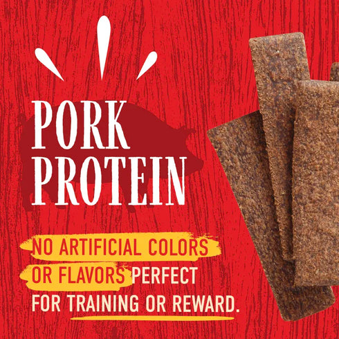 Wholesomes Grain Free Bruno's Pork Jerky Sticks Treats - 25oz Pouch