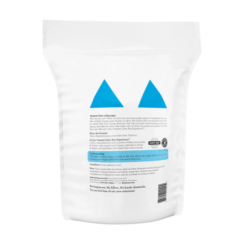 BoxieCat Unscented Natural Clumping Clay Cat Litter - 40lb Bag