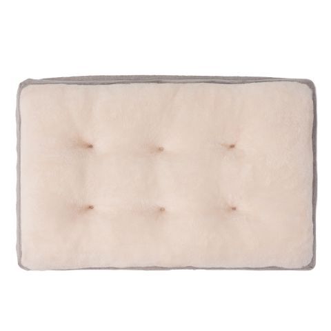 Territory Orthopedic Pillow Top Dog Bed - 42 x 28 - Khaki