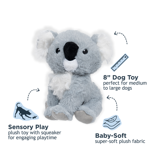 Tall Tails Plush Kola Dog Toy - 8"