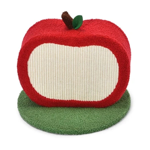 Max & Marlow Cat Novelty Scratcher Apple - 15.9"