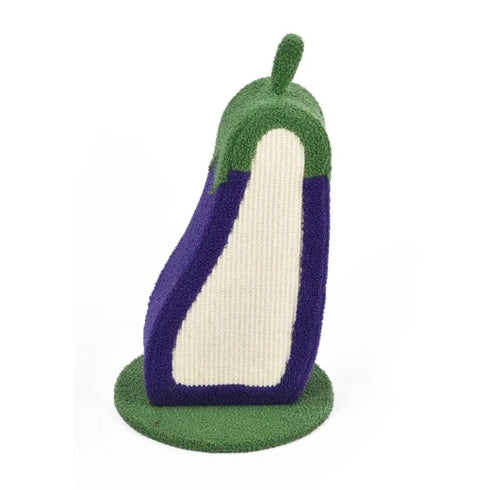 Max & Marlow Novelty Cat Scratcher - Eggplant - 13.5"