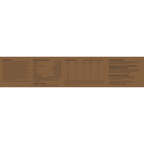 Taste of the Wild Prey Limited Ingredient Dry Dog Food - Turkey - 25lb Bag