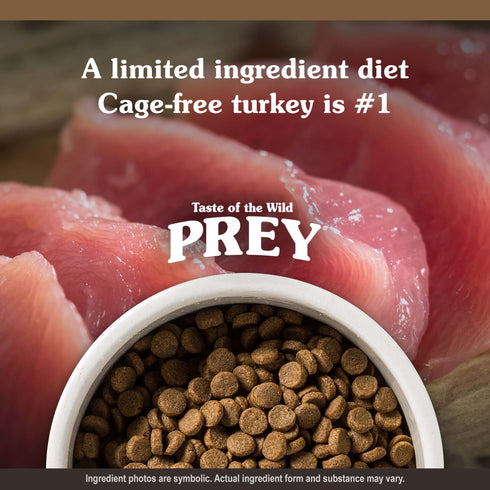 Taste of the Wild Prey Limited Ingredient Dry Dog Food - Turkey - 25lb Bag