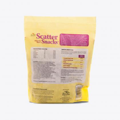 MannaPro Scatter Snacks Chicken Treats - 1.68lb Bag