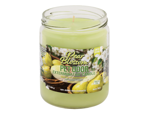 Pet Extermination Candle - Pear Blossom - 13oz