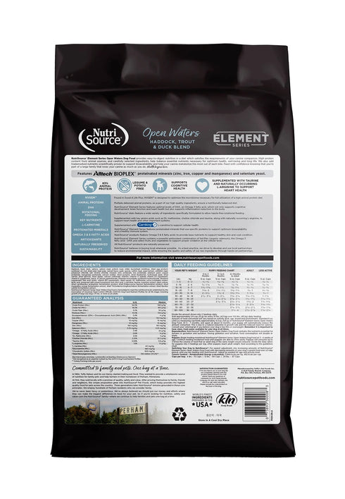 Nutrisource Element Series Dry Dog Food - Open Waters - 4lb Bag
