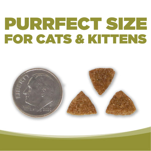 NutriSource Weight Management Senior Dry Cat Food - Chicken & Pea - 4lb Bag
