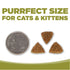 NutriSource Weight Management Senior Dry Cat Food - Chicken & Pea - 4lb Bag