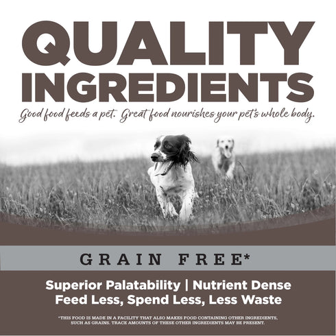 NutriSource Grain Free Dry Dog Food - High Plains Select - 4lb Bag