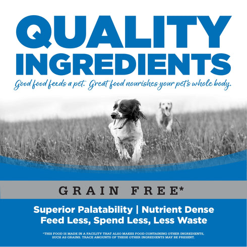NutriSource Large Breed Grain Free Dry Dog Food - Chicken & Pea - 26lb Bag