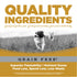 NutriSource Small Bites Grain Free Dry Dog Food - High Plains Select - 4lb Bag