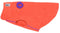 RC Pets Baseline Fleece Dog Coat - Size 28 - Neon Coral & Purple