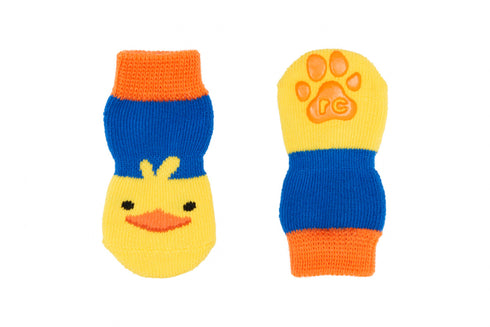 RC Pet Fun PAWks Dog Socks - Small - Ducky
