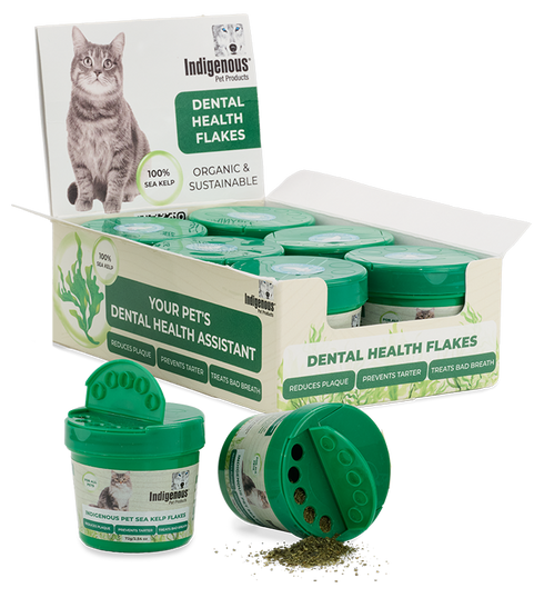 Indigenous Sea Kelp Dental Support For Cats - 2.54oz Shake Bottle