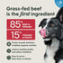 Instinct FreshRaw Bites Frozen Raw Dog Food - Real Beef - 6lb Bag