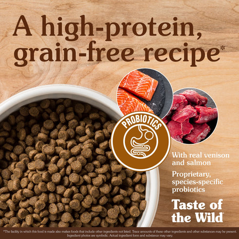 Taste of the Wild Rocky Mountain Dry Cat Food - Roasted Venison - 14lb Bag