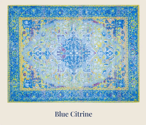 Avalon Pet Mat 36" x 48" - Blue Citrine