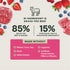 Instinct FreshDried Meal Blends Dehydrated Dog Food - Beef & Wild Berries Berries - 3oz Pouch