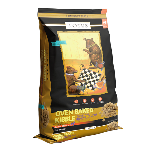 Lotus Pet Senior Dry Dog Food - Chicken - 5lb Bag