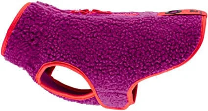 RC Pets Tundra Fleece Dog Coat - Size 14 - Mulberry