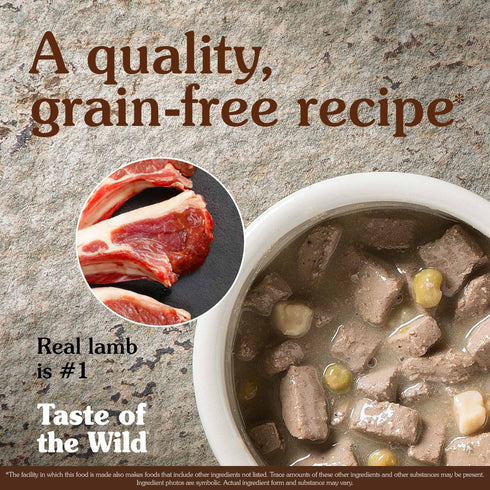 Taste of the Wild Sierra Mountain Wet Dog Food - Lamb in Gravy - 13.2oz Can