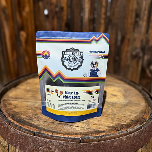Canine Candy Jerky Dog Treats - Beef Liver