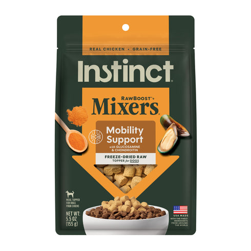 Instinct Raw Boost Mixers Mobility Support Dog Food Topper - Chicken - 5.5oz Pouch