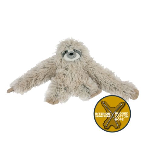 Tall Tails Sloth Rope Body 16" Dog Toy - Poudre Pet and Feed Supply