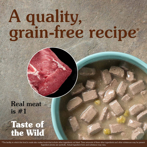 Taste of the Wild Southwest Canyon Wet Dog Food - Beef in Gravy - 13.2oz Can