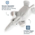 Tall Tails Stuffless Elephant Squeaker Dog Toy - 16"