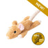 Tall Tails Plush Stuffless Mouse Dog Toy - 8"