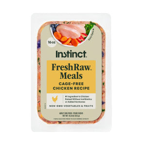 Instinct FreshRaw Meals Frozen Dog Food - Chicken - 16oz Package