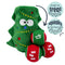 Huxley & Kent Squeak'n Peek Christmas Tree Dog Toy