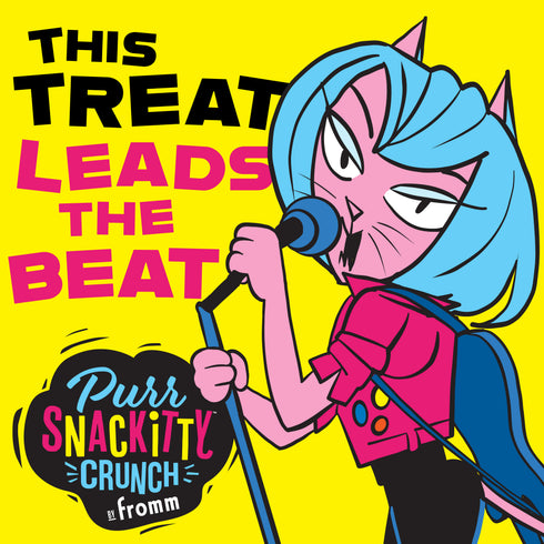 Fromm PurrSnackitty Crunch Cat Treats - Screamin' Salmon - 3oz Pouch