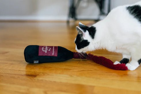 P.L.A.Y. Feline Frenzy Catbernet Sauv Cat Kicker Toy