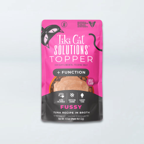 Tiki Cat Functions Fussy Cat Food Topper - Tuna - 1.5oz Pouch