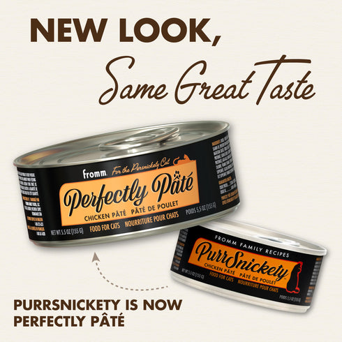 Fromm PurrSnickety Wet Cat Food - Chicken Pâté - 5.5oz Can