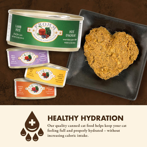 Fromm Four-Star Wet Cat Food - Lamb Pâté - 5.5oz Can
