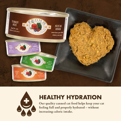 Fromm Four-Star Wet Cat Food - Turkey Pâté - 5.5oz Can