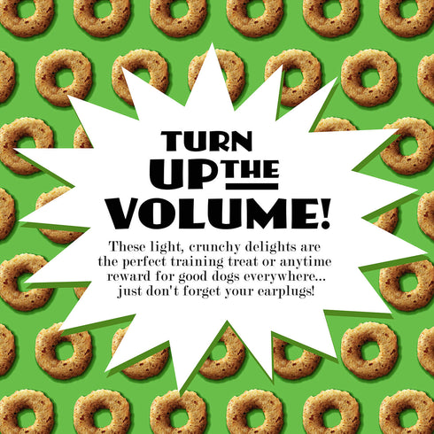 Fromm Crunchy O's Pumpkin Kran POW Dog Treats - Turkey & Pumpkin - 6oz Bag