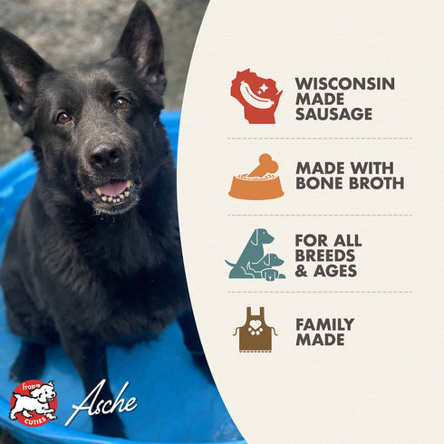 Fromm Frommbo Gumbo Wet Dog Food - Hearty Beef Sausage Stew - 12.5oz Can