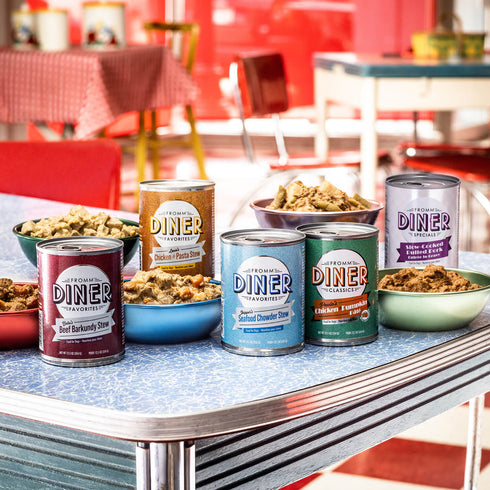 Fromm Diner Favorites Wet Dog Food - Bella's Beef Barkundy Stew - 12.5oz Can