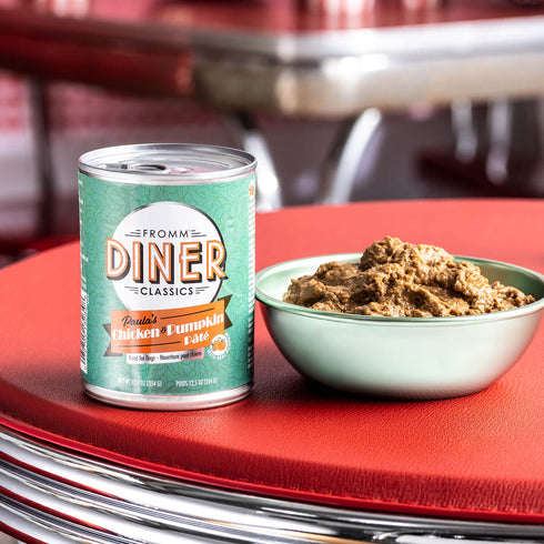 Fromm Diner Classics Wet Dog Food - Paula’s Chicken & Pumpkin Pate - 12.5oz Can