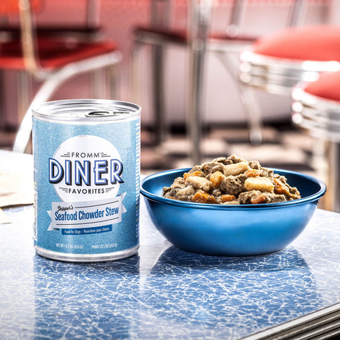 Fromm Diner Favorites Wet Dog Food - Skipper's Seafood Chowder Stew - 12.5oz Can