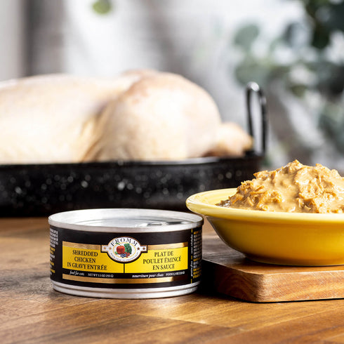 Fromm Four-Star Wet Cat Food - Shredded Chicken in Gravy - 3oz Can